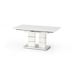 Стол обеденный HALMAR LORD белый/белый 160-200/90